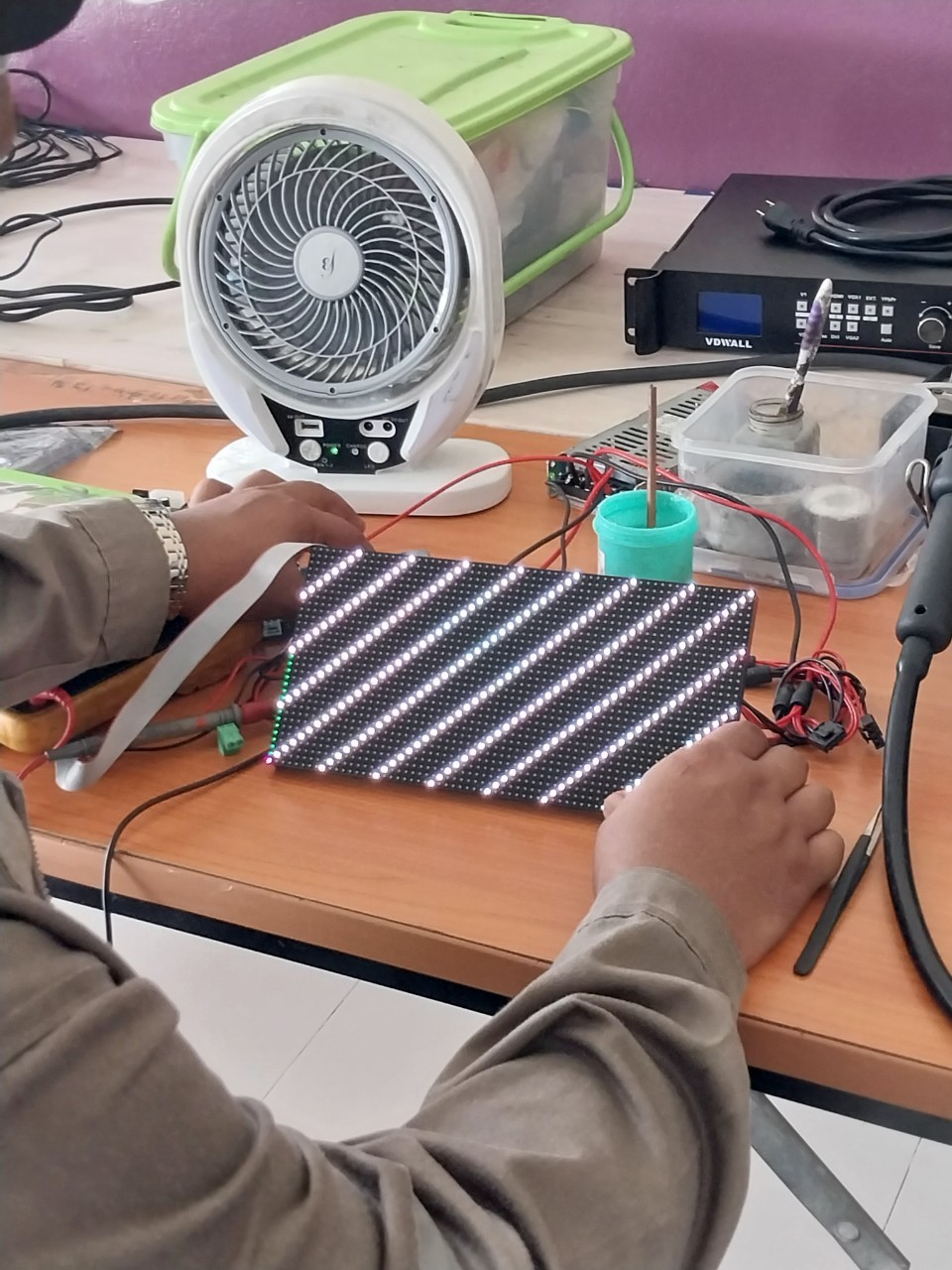 ทำการซ่อมโมดูลอาการเสีย : ทดสอบหลังดำเนินการซ่อมแซม