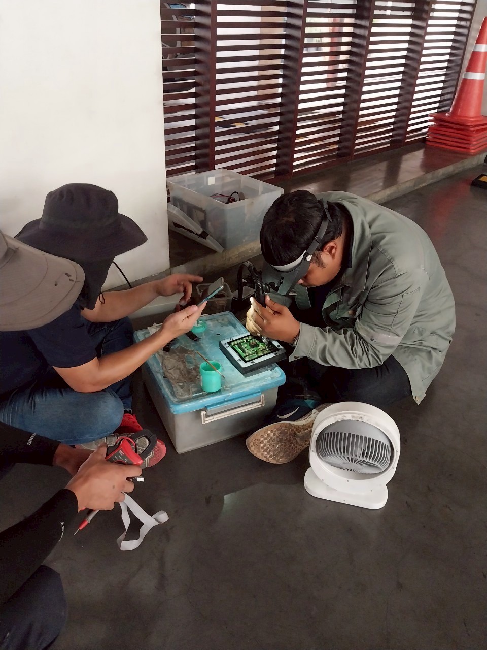 ซ่อมแซมอุปกรณ์ที่ชำรุด